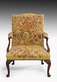 Unusual Pair Of George Iii Style Mahogany Framed Gainsborough Chairs Chair Antique Chairs Game Room Chairs