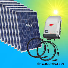 Adler solar ist ihr experte für die planung und installation ihrer energielösung. 12000w Solaranlage 12kw Zum Selbstverbrauch Im Hausnetz Dreiphasig Fronius
