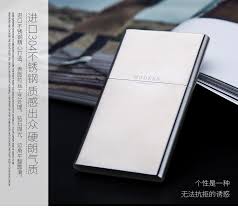 德國modern不鏽鋼名片夾男商務名片盒創意簡約名片盒可定製 cards against humanity computer mouse electronic products