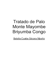 Pdf Tratado De Palo Monte Mayombe Raul Castro Academia Edu