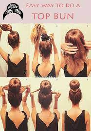 Easy Way To Do A Top Bun Hairstyle Hair Styles Hair Inspiration Hair
