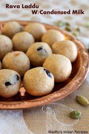 Rava Laddu With Condensed Milk Milk Maid Sooji Laddu Indian Dessert Recipes Condensed Milk Recipes Food