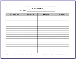 Fire extinguisher inspection log printable; Fire Extinguisher Inspection Template Vincegray2014