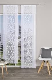 Home Wohnideen Schiebevorhang Jacquard Blatter 225x57 Weiss Ebay Gardinen Modern Home Wohnideen Vorhange