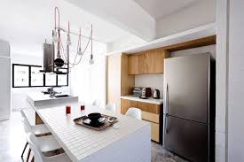 5 Ways And Ideas For Customising A Kitchen Island With An Integrated Dining Table Perfect For Op Home Decor Kitchen Home Renovation Minimalist Interior Design