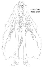One Piece Film Z Sanji Lineart By Hada Chan One Piece Drawing One Piece Anime Scenery Wallpaper