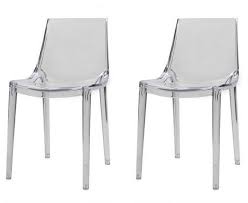 Chaises Transparentes Design Yzel Lot De 2 Chaises Miliboo Iziva Com Chaise Transparente Chaise Design Miliboo