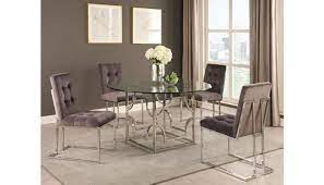 As glass is not always colourless and clear, you can tint or frost it any colour you. Orchid Modern Round Glass Dining Table Set