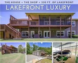 This Magnificent 1 Acre Table Rock Lakefront Estate Offers An Unparalleled Aesthetic Of Peace Tranquility Featuring O Lakefront Homes House Search Lakefront