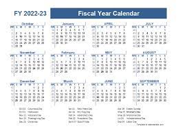 2022 2023 fiscal planner us free printable templates