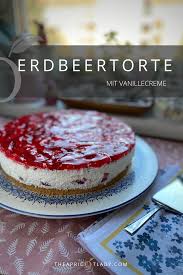 Erdbeertorte Mit Vanillecreme Ohne Gelatine The Apricot Lady Rezept In 2020 Erdbeertorte Vanillecreme Lebensmittel Essen