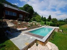 Resultat De Recherche D Images Pour Piscine Terrain Pente Construction Piscine Piscine Et Piscine Spa