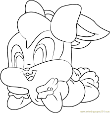 Lola bunny coloring pages are a fun way for kids of all ages to develop creativity, focus, motor skills and color recognition. Baby Lola Coloring Page For Kids Free Baby Looney Tunes Printable Coloring Pages Online For Kids Coloringpages101 Com Coloring Pages For Kids