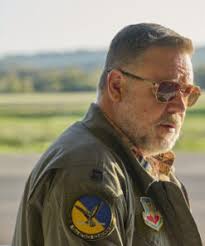 Land of Bad 2024 Russell Crowe Green Cotton Jacket