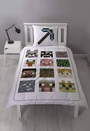 Minecraft Wende Bettwasche Set Weiss Tnt Mit 2 Tollen Motiven Auf Vorder Und Ruckseite Schone Kinderbettwasche Auch Fur Bettwasche Set Zocker Zimmer Bettwasche