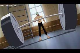Yeah To Weak Zoro Train Like A Beast Zoro One Piece