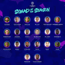 Check spelling or type a new query. Ucl Squad Of The Season 2018 19 Uefa Champions League Facebook