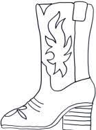 Cowboy boot with spur coloring page free printable coloring pages. Coloring Pages Cowboy Boot Coloring Page Coloring Pages Cowboy Theme Party Cowboy Boots