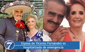 ⚠ Esposa de Vicente Fernández es hospitalizada de emergencia ➡  https://bit.ly/3Esb3ub