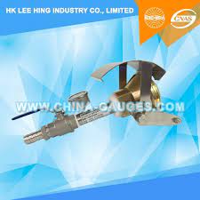 Hand Held Water Spray Nozzle Test Device Of Ipx3 And Ipx4