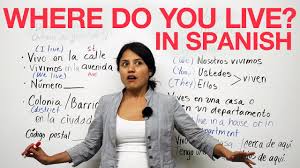 Casa, alojar, cámara, familia, sala. Learn Spanish Talking About Where You Live Youtube