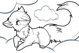 508.80 kb, 1568 x 2100. Anime Wolf Coloring Pages 580x389 By Skylox4ever On Deviantart