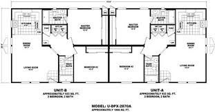 Floor Plan U Dpx 2870a Duplex Series Durango Homes Built By Cavco Manufactured Home Floor Floor Plans Manufactured Homes Floor Plans House Floor Plans