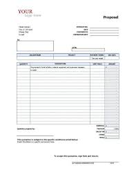 Proposal Form Construction Cms Proposal Templates Estimate Template Templates