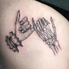 Don T Bite The Hand That Feeds You Tattoo 101 Amazing Skeleton Tattoo Ideas That Will Blow Your Mind In 2020 Skull Hand Tattoo Hand Tattoos For Women Skeleton Hand Tattoo