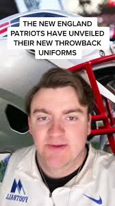 New England Patriots Throwback Uniforms Return
