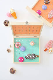 This simple summer game is an adolescent favorite in mexico that's easily adaptable to any yard and number of players. Diy Battleship Sweets Game Lovely Indeed