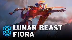 Lunar Beast Fiora Skin Spotlight - League of Legends - YouTube