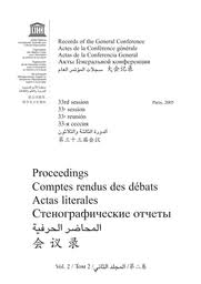 подготовить сообщение о населении и культуре одной из стран Records Of The General Conference 33rd Session Paris 2005 V 2 Proceedings Unesco Digital Library