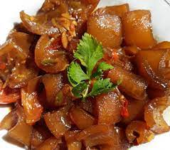 Masukkan kikil rebus, petai tambahkan sedikit air. Resep Oseng Kikil Sederhana Cuma 4 Langkah Pembuatan