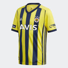 Dieses trikot, das ein dunkelblaues schulterdetail hat, hat auch die ikonischen drei bänder von adidas. Fenerbahce Fussball Trikots Adidas Deutschland