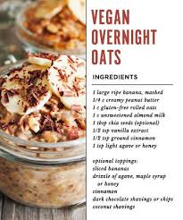 How To Make Overnight Oats And 11 Recipes You Can Make Now Vegan Overnight Oats Oats Recipes Recipes