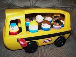 I've worked on all of them and made the hat of some of them with french sculpey. Little Tikes School Bus Vintage Promotions