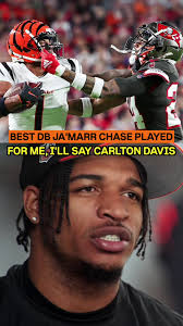 The best DB Ja’Marr Chase has played against. #jamarrchase #carltondavis  #nfl #bengals #buccaneers