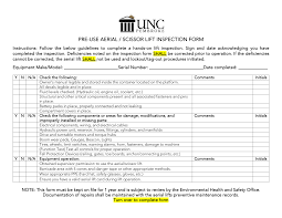 All checks should be conducted in accordance with the manufacturer's manual. Uncp Edu