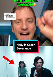 Helley Wearing Green Severance Finale