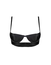 What is a quarter cup. Jade Quarter Cup Bra E L F Zhou London
