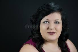 Note how nicola's coloring is lost against the stark black—the color is overpowering her fair skin. Portrait Of Serious Young Female Model With Blue Eyes Dark Hair Fair Skin And Red Lips Stock Image Image Of Fair Beautiful 99704219