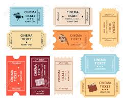 Set Of Retro Cinema Tickets Cartoon Or Flat Style Vector Illustration Royalty Free Cliparts Vectors And Stock Illustration Image 122416982 Our ai artist has made movie theater cartoon pictures. set of retro cinema tickets cartoon or flat style vector illustration