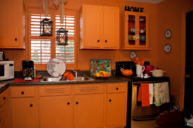 paint the kitchen orange! sassy