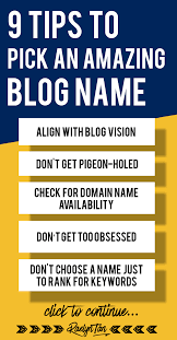 We also often call ourselves tcb instead of the clever business. How To Pick An Amazing Blog Name With Real Examples