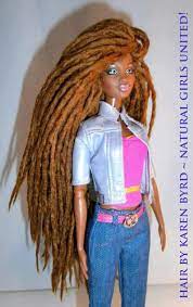 Pin By Danielle Hayes On Make A Me Beautiful Natural Hair Doll Black Barbie Black Beauties