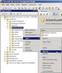 Backup And Restore Database On Microsoft Sql Server 2005 - Linglom.com