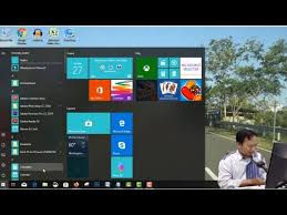 Cara Menampilkan Aplikasi Di Desktop Pada Windows 10 Youtube