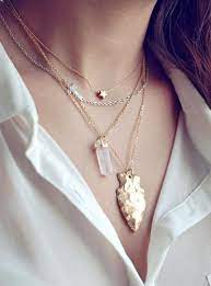 Both gold and silver are durable, however, because they are both precious metals. 25 Reasons Mixing Gold And Silver Jewelry Is Seriously Stylish Gold Arrowhead Necklace Fashion Necklace Arrowhead Necklace