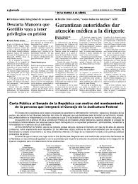 Ampliación santa martha acatitla norte, entre av texcoco y avenida zaragoza, a 10 min caminando del metro peñón viejo.informes al tel. La Jornada 02 28 2013 By La Jornada Issuu